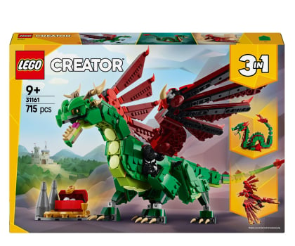 Klocki LEGO® LEGO Creator 3 w 1 31161 Średniowieczny smok